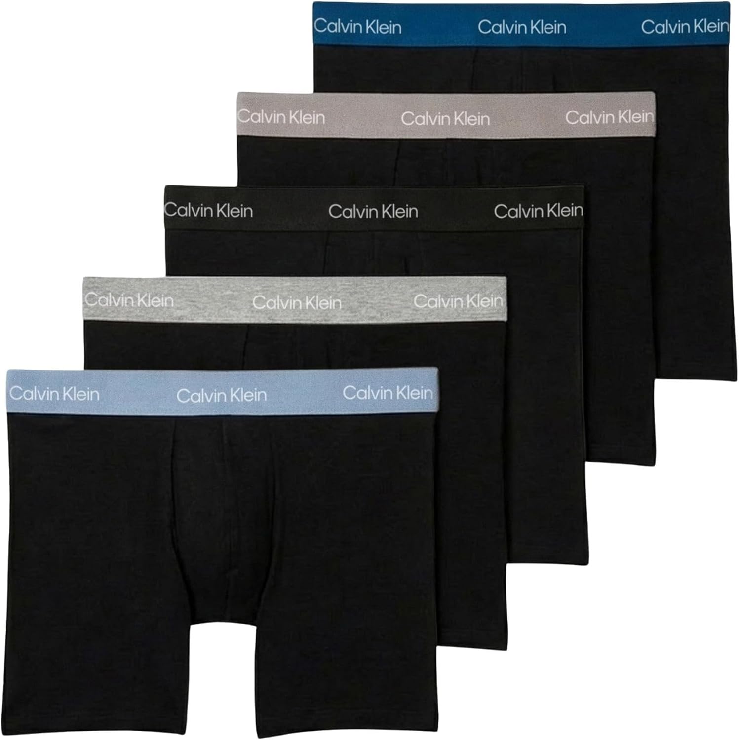 Imagen de Calvin Klein Homme Boxer Lot de 5 Caleçons en Coton Stretch – confort et qualité en OfertitasTOP