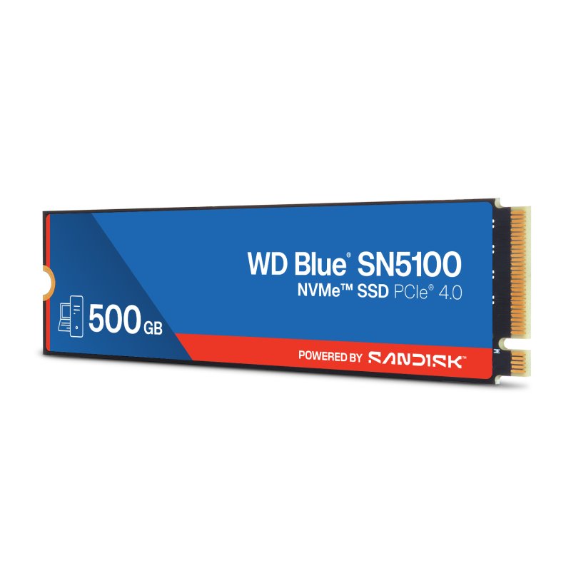 Detalle 2 de SanDisk 500 GB M.2 NVMe WD Blue SN5100 QLC Encriptado 💾