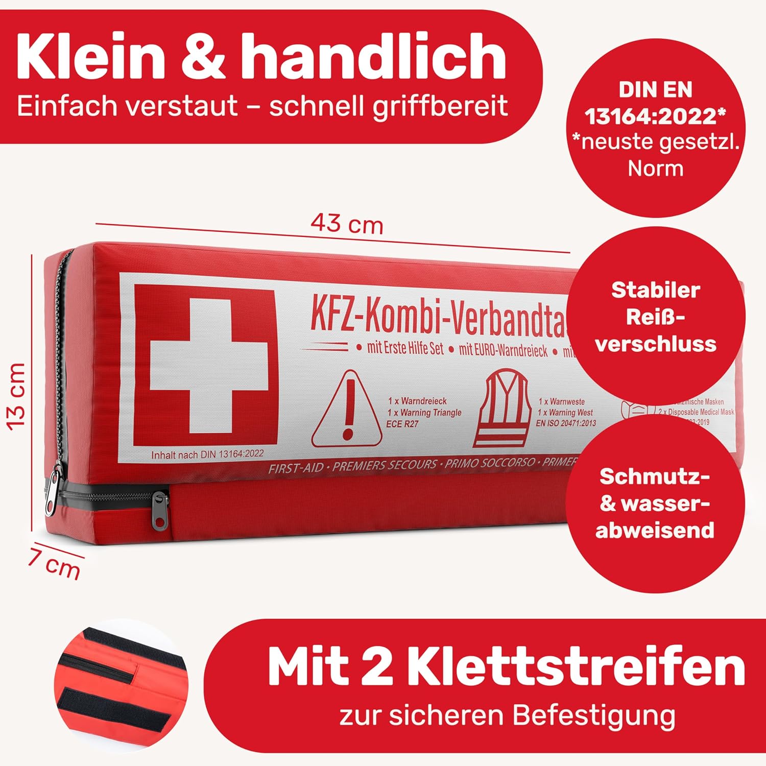 Thumbnail 4 de KFZ Kombitasche 3 in 1 Verbandskasten