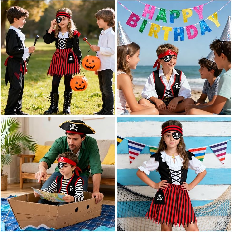 Thumbnail 5 de Deguisement Pirate Enfant 8 pièces 🎭
