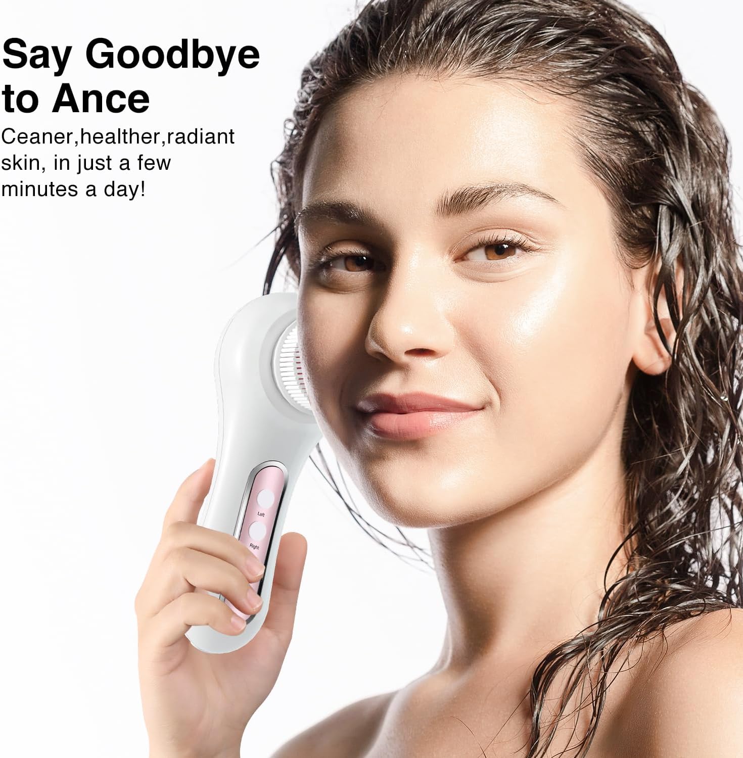 Detalle 2 de UMICKOO Electric Facial Cleansing Brush 30-Day Battery