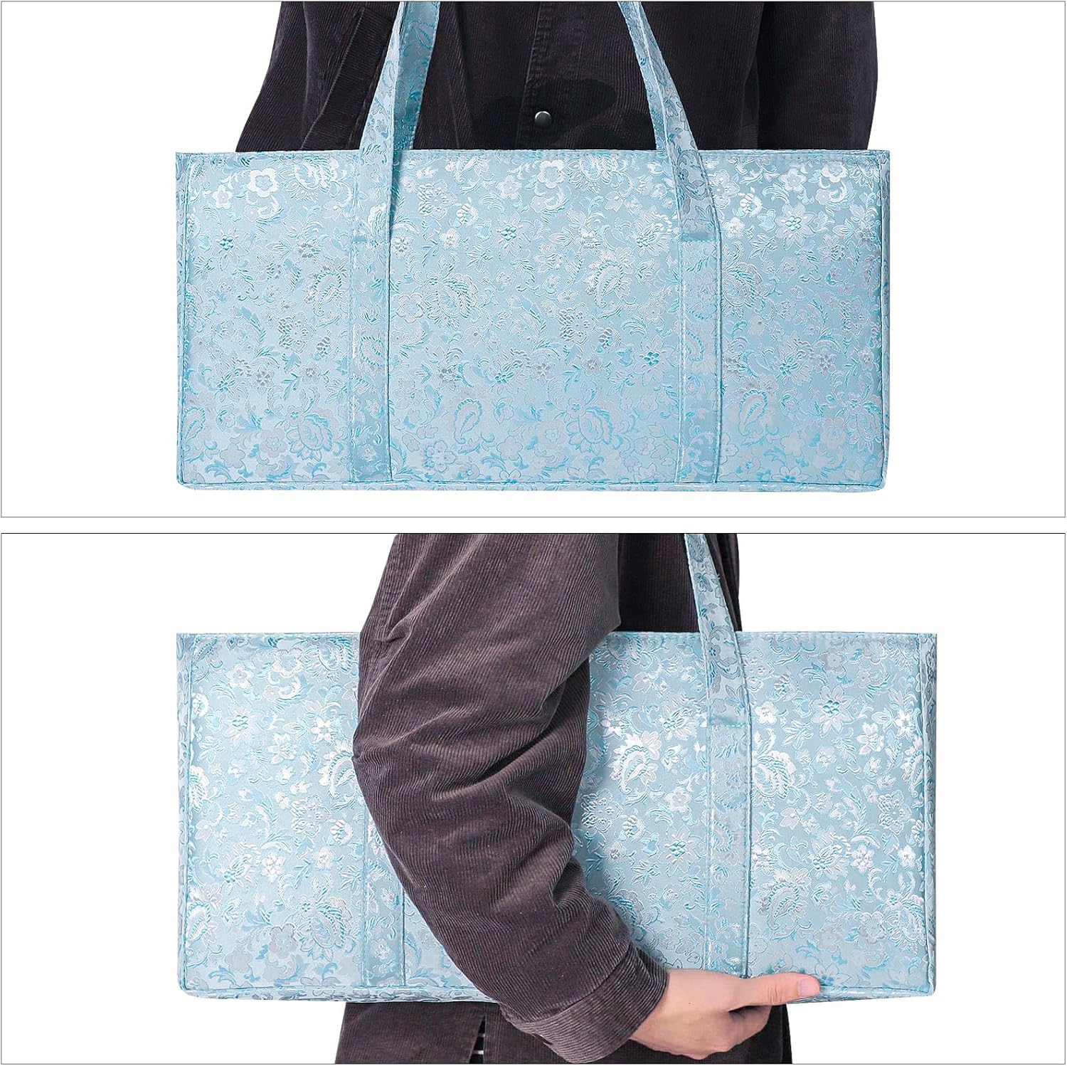 Thumbnail 4 de TIASUSAN American Mahjong Game Set, 166 Light Green Tiles with Blue Bag and All-in-One Accessories