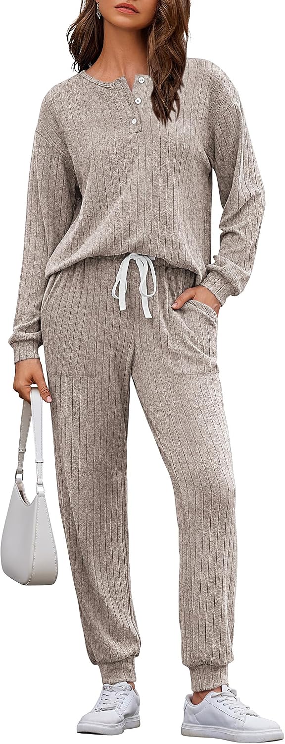 Detalle 2 de Ekouaer Women's Knit Lounge Set