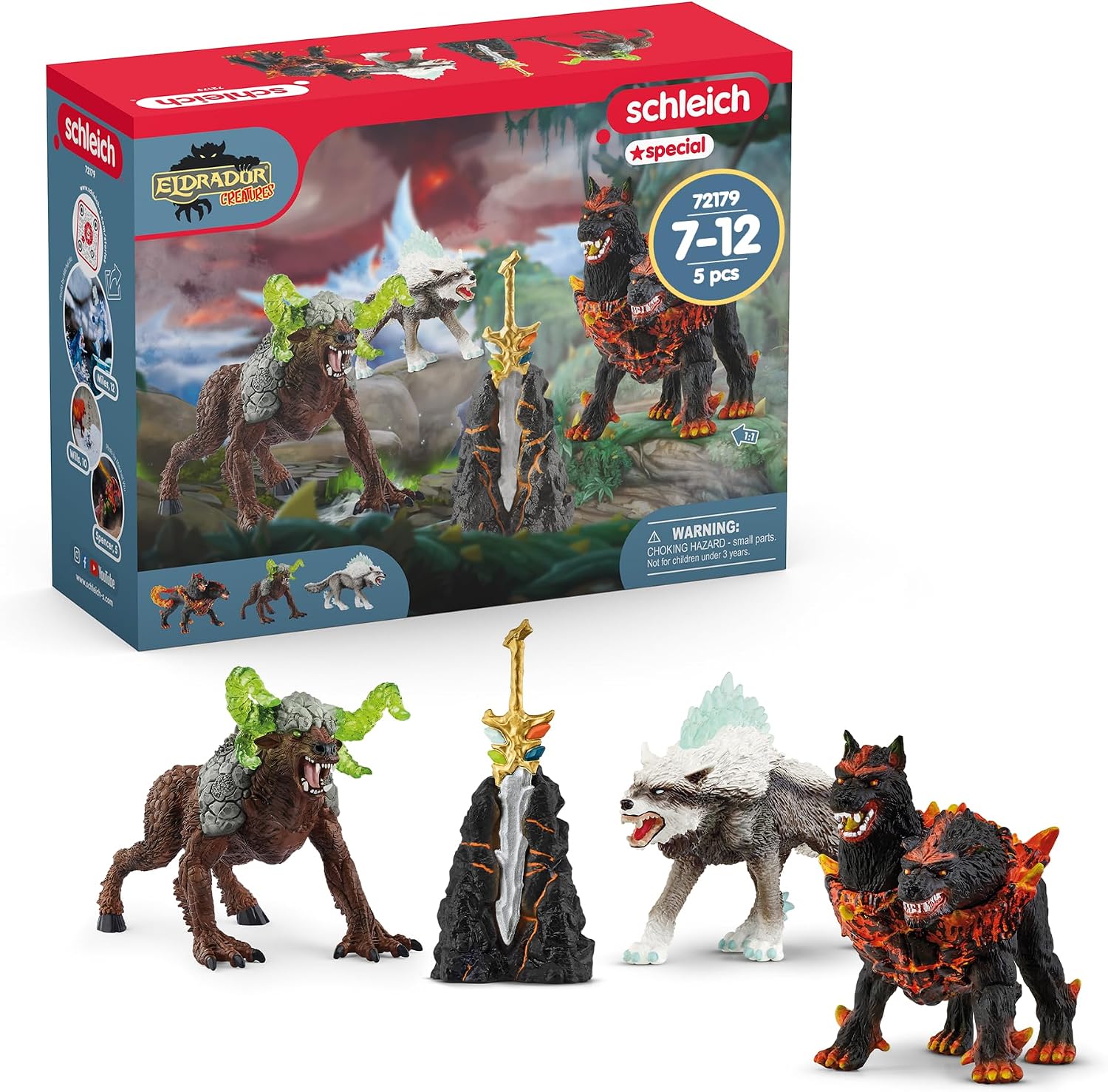 Detalle de SCHLEICH Eldrador Creatures Starter Set 5 Teile