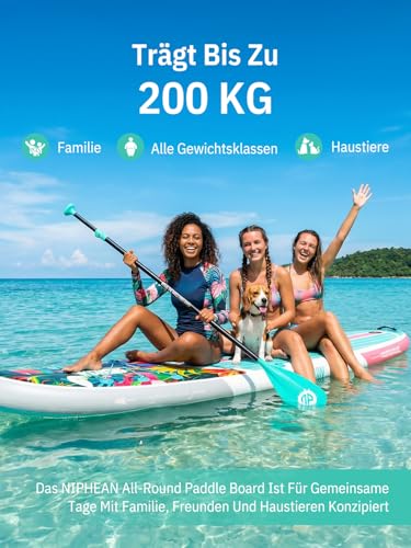 Thumbnail 2 de Niphean Stand Up Paddling Board mit Sitz – Komplettes SUP-Set für Familienabenteuer