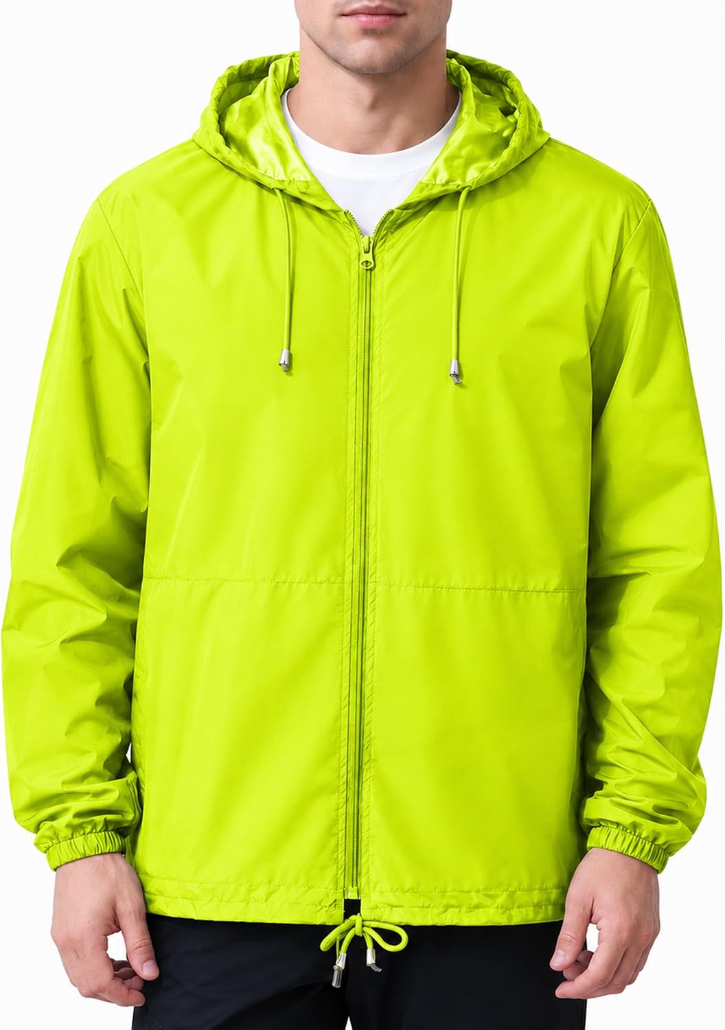Detalle 2 de Uposiut Men's Rain Jacket, S-5XL