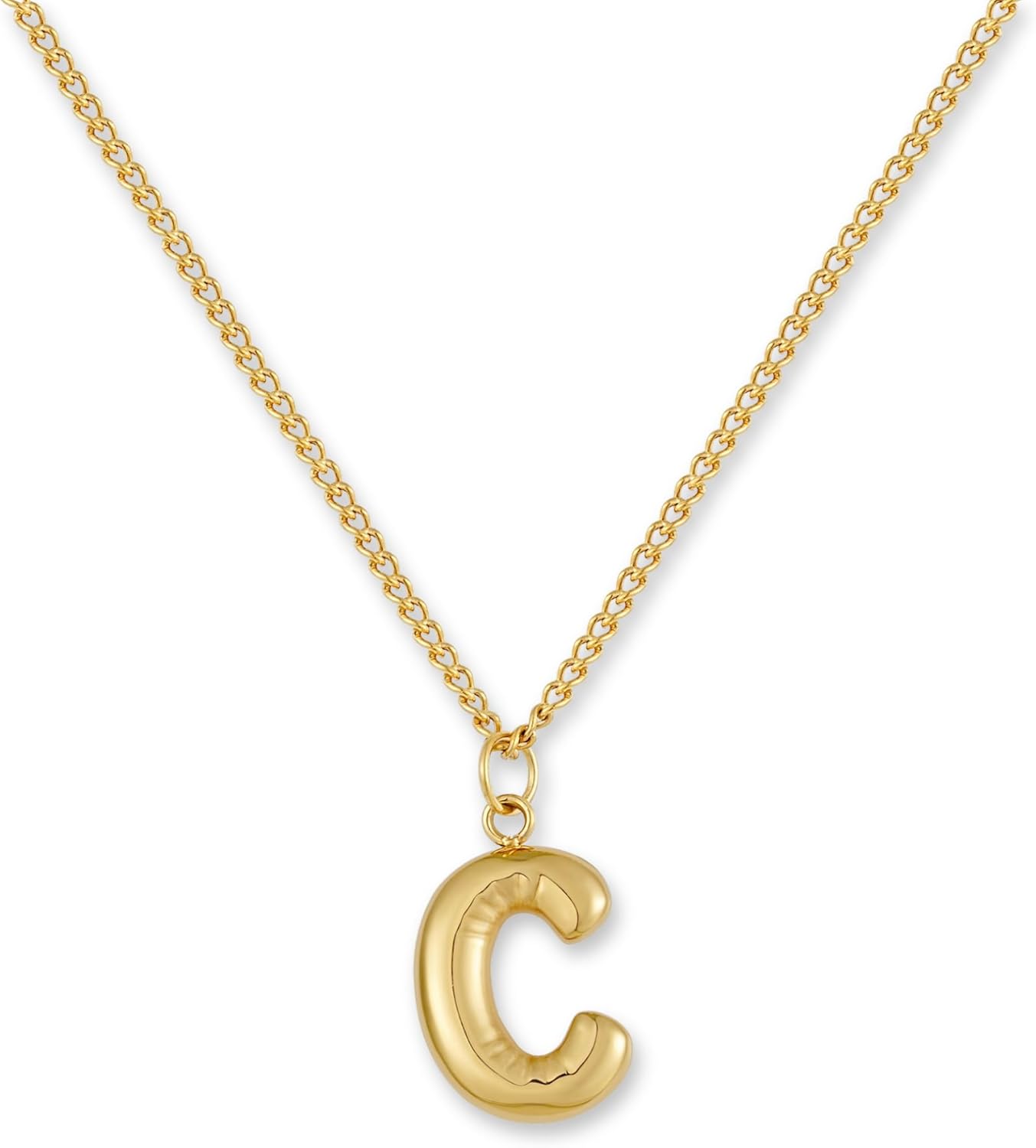 Detalle de GD GOOD.designs Collier Lettre Or 40-45 cm