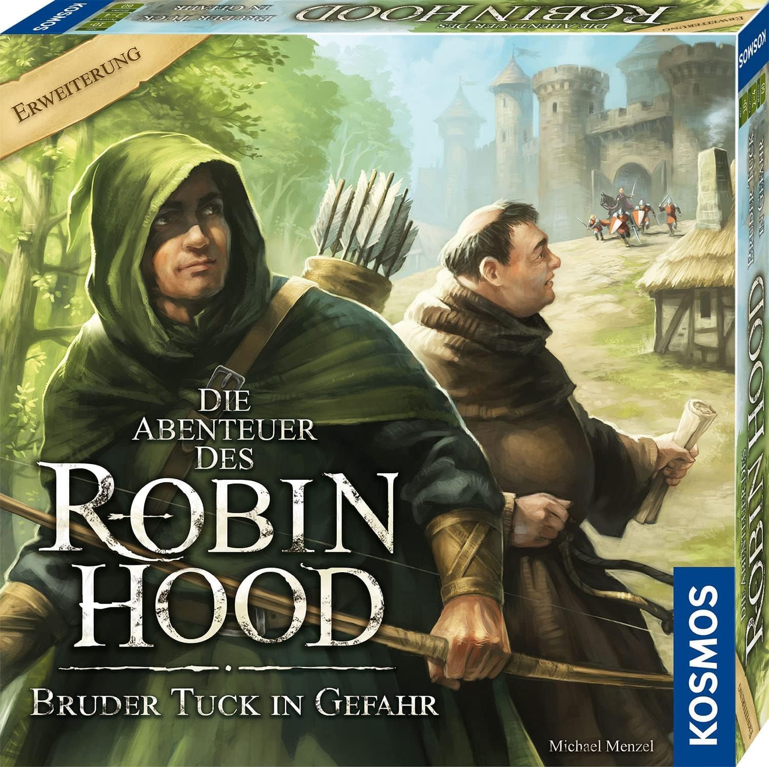 Detalle de KOSMOS 683146 Die Abenteuer des Robin Hood – Bruder Tuck in Gefahr (Erweiterung) | Vier neue Abenteuer für Die Abenteuer des Robin Hood