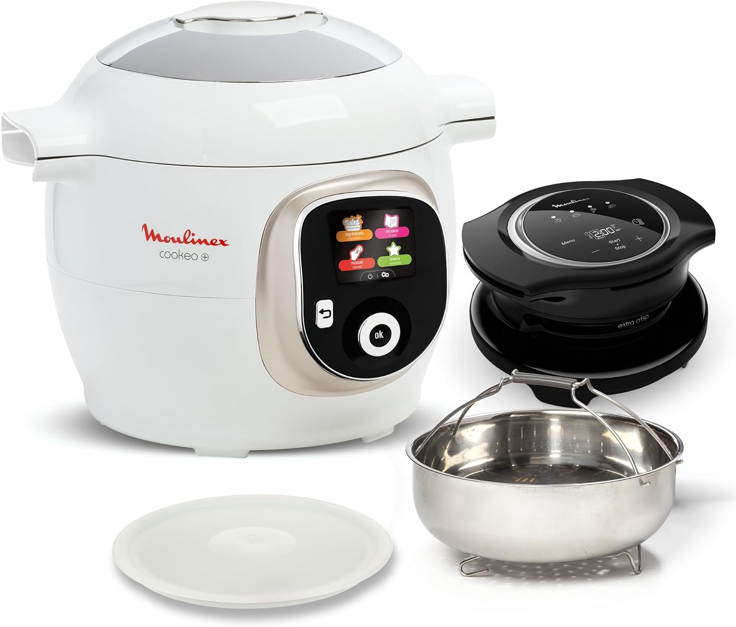 Detalle 2 de Moulinex Cookeo+ Extra Crisp multicuiseur