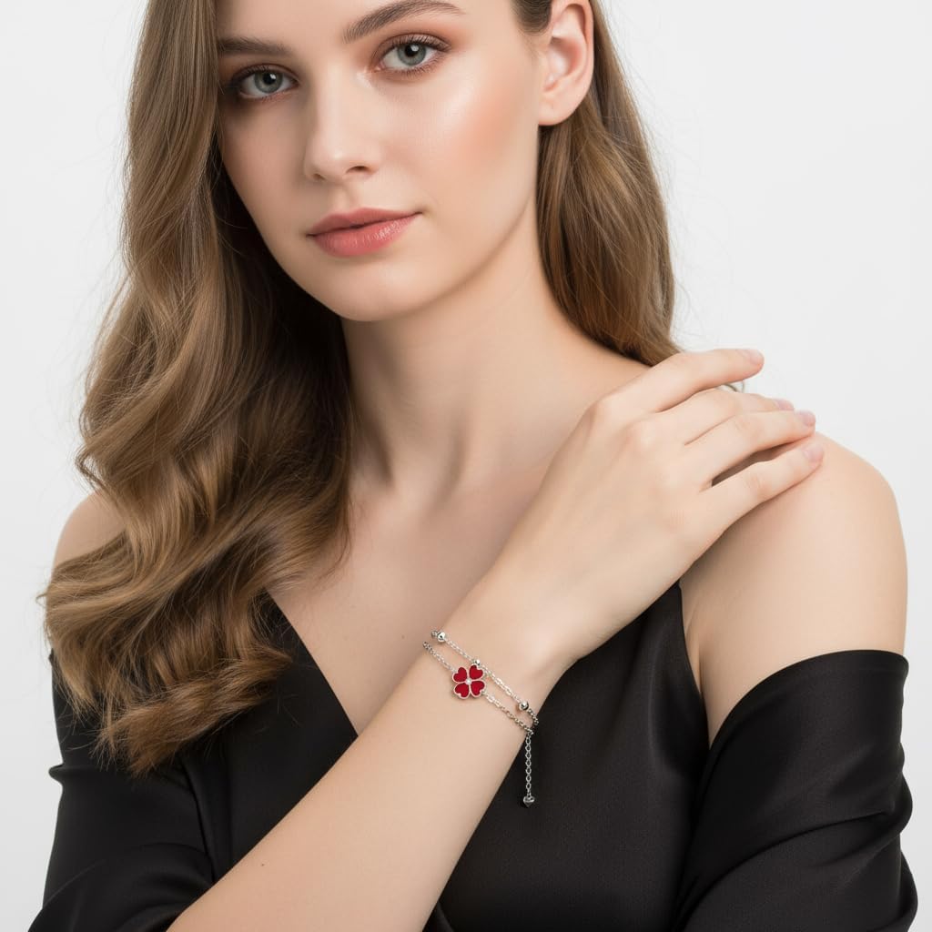 Detalle 2 de Yinsen Pétalo Pulsera ajustable 17+4 cm