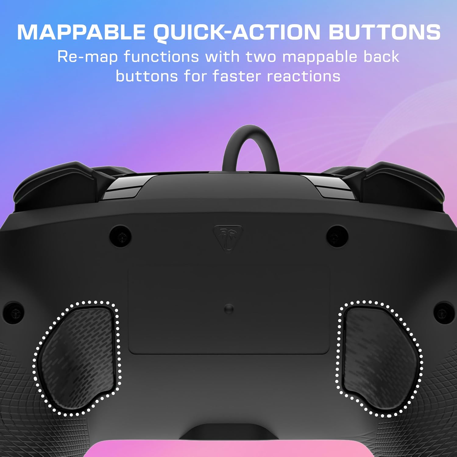 Detalle de Turtle Beach Afterglow Nero: controller cablato RGB ufficiale per Nintendo Switch 2