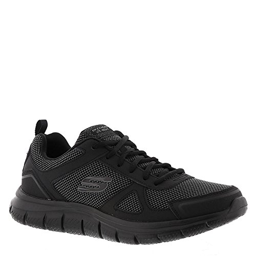 Detalle de Skechers Track Bucolo: Zapatillas de running para hombre en negro (45 EU)