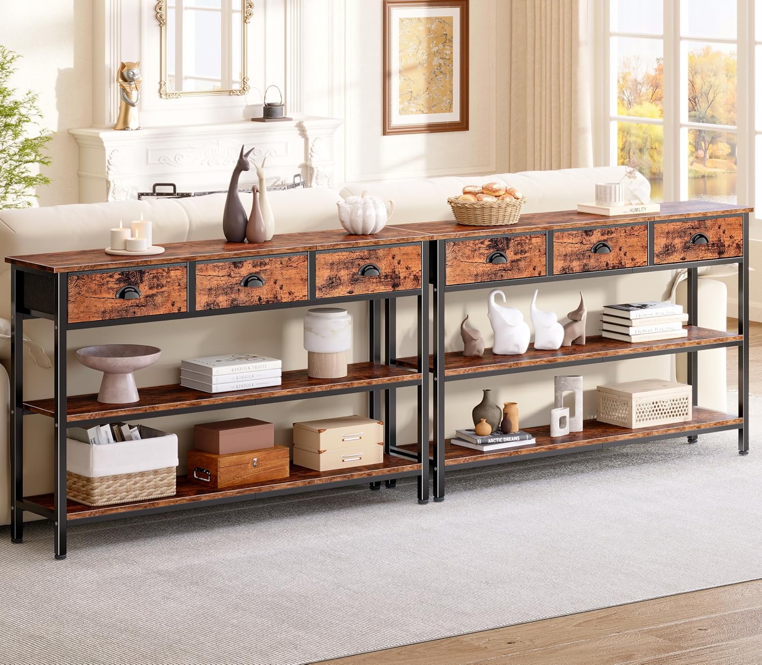 Detalle de Furologee Console Table, 47.2-Inch