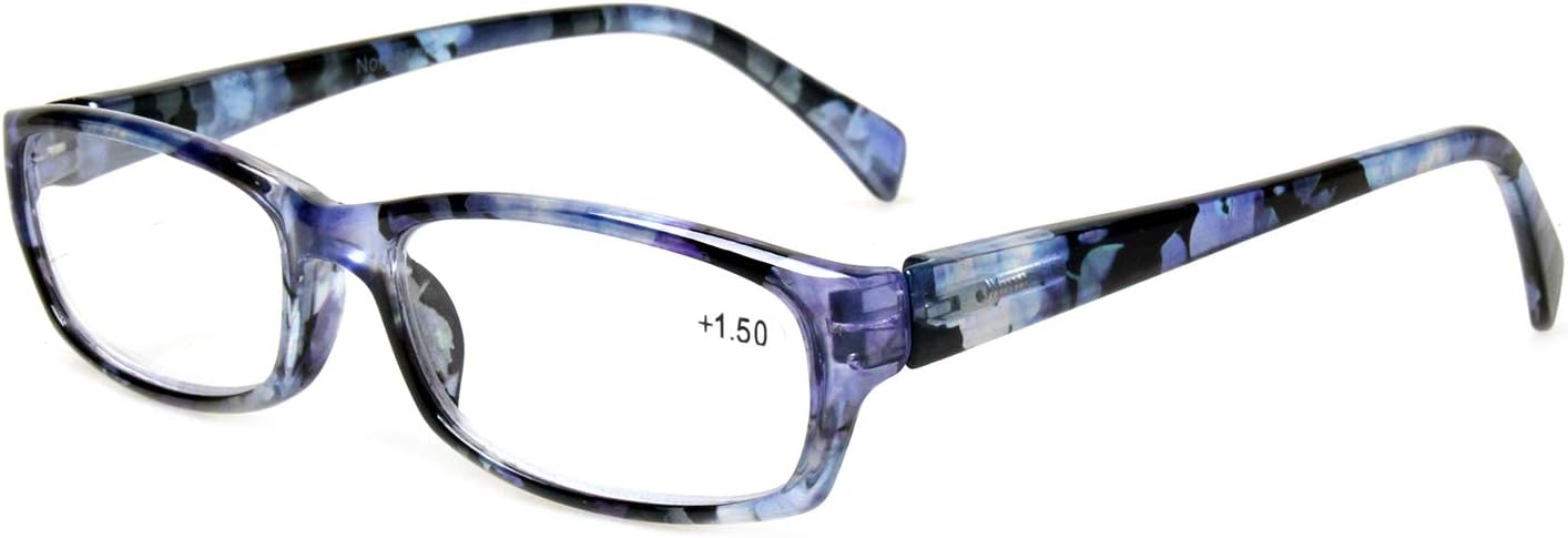 Thumbnail 4 de Kerecsen 5-Pack Reading Glasses for Women with Spring Hinges and Patterned Frames