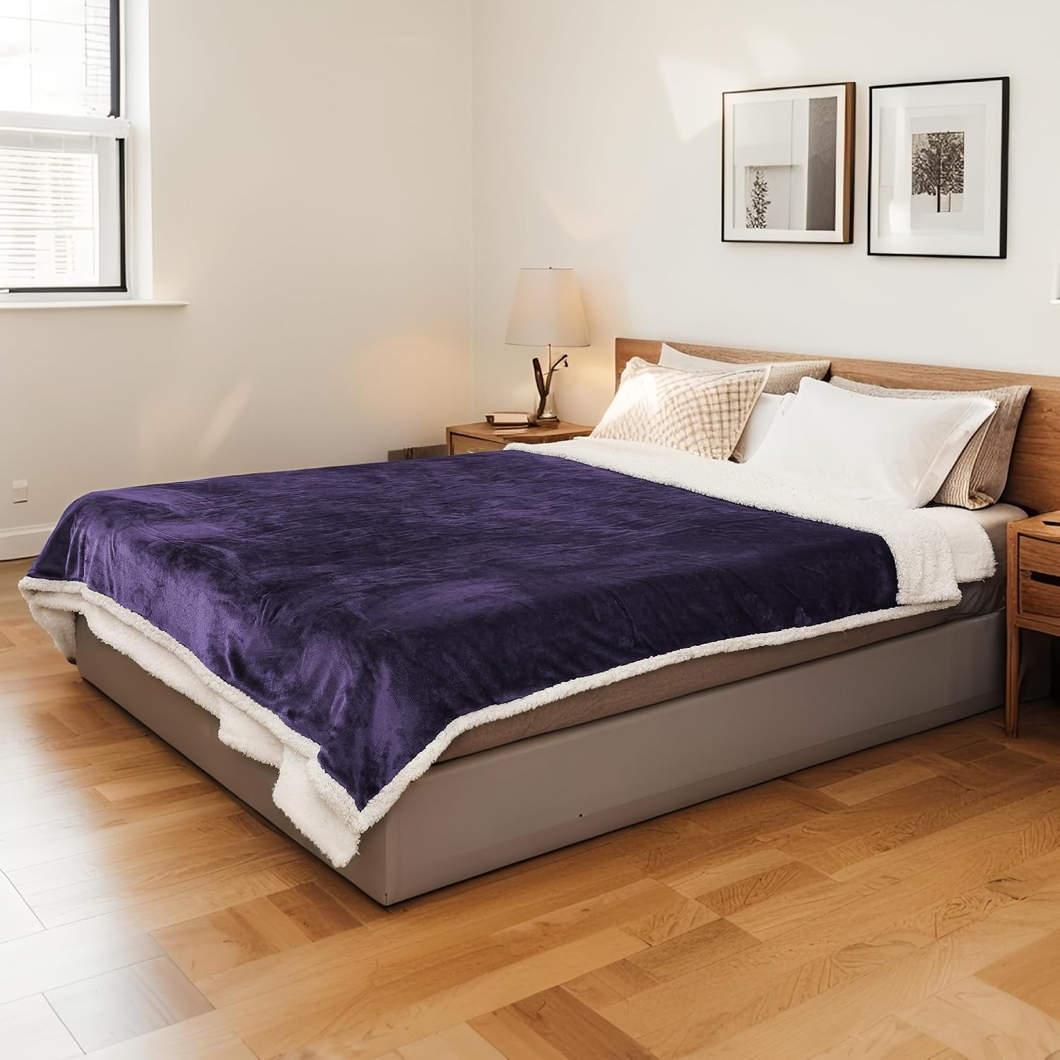 Thumbnail 6 de Electric Heated Blanket Full Size 72"x84" 6-Heat Settings