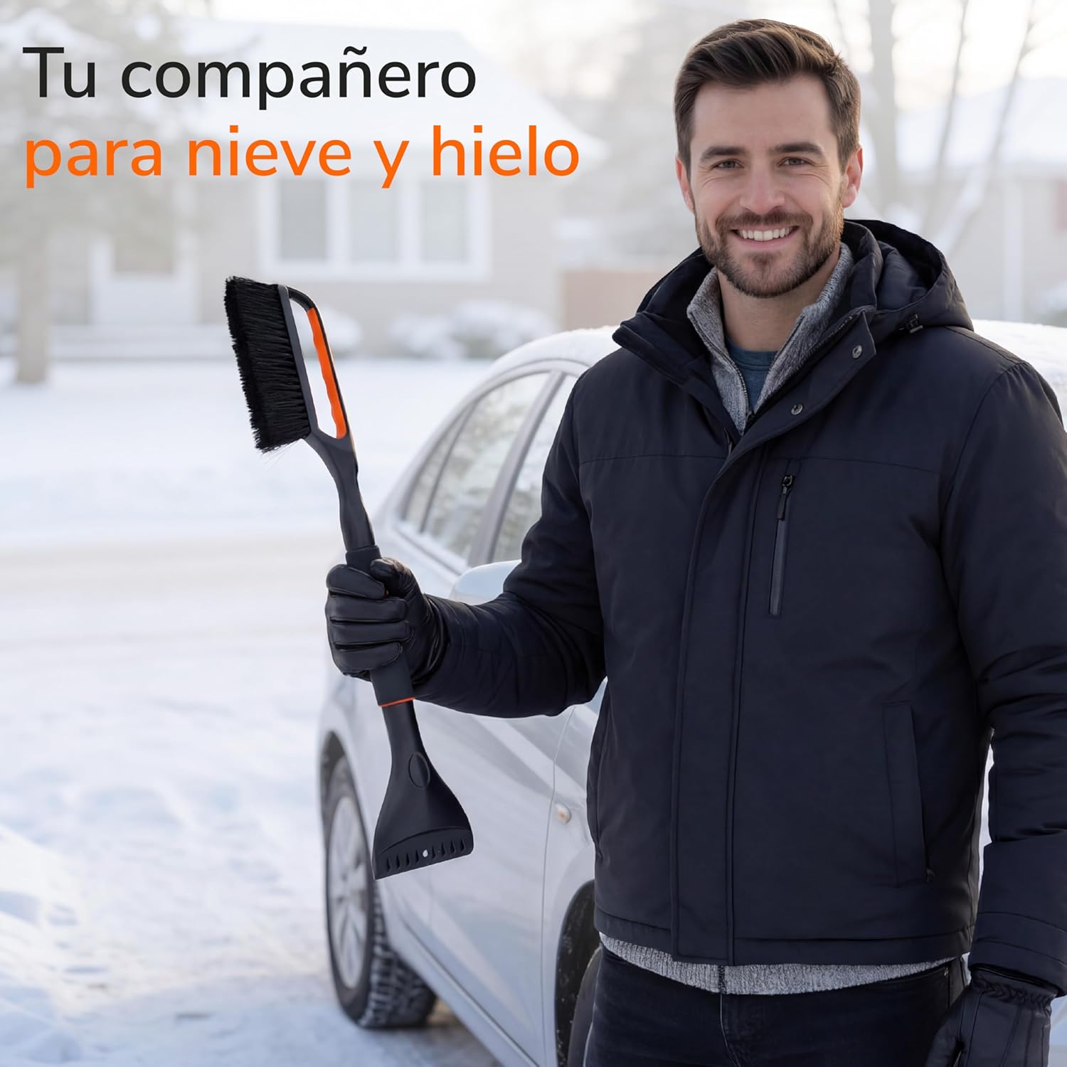 Thumbnail 6 de Upgrade4cars Rascador de hielo para coche