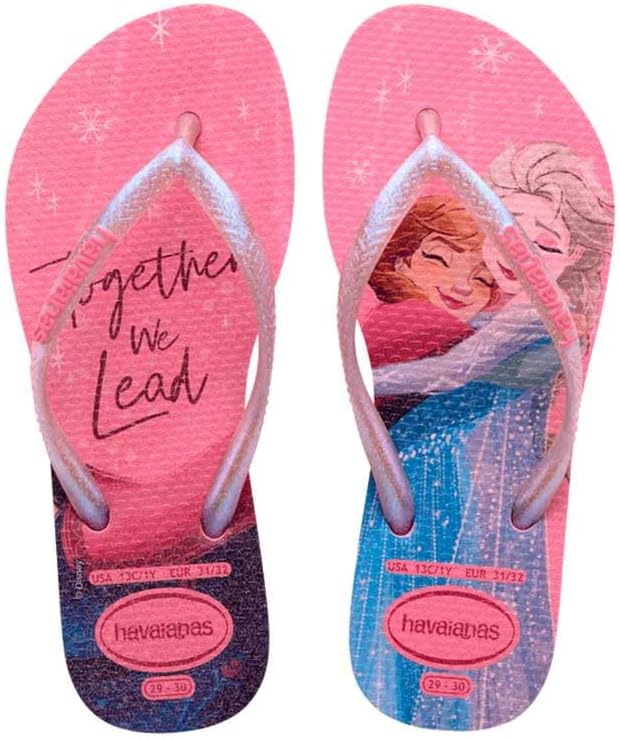 Thumbnail 6 de Havaianas Kids Slim Princess infradito unisex bambini e ragazzi rosa