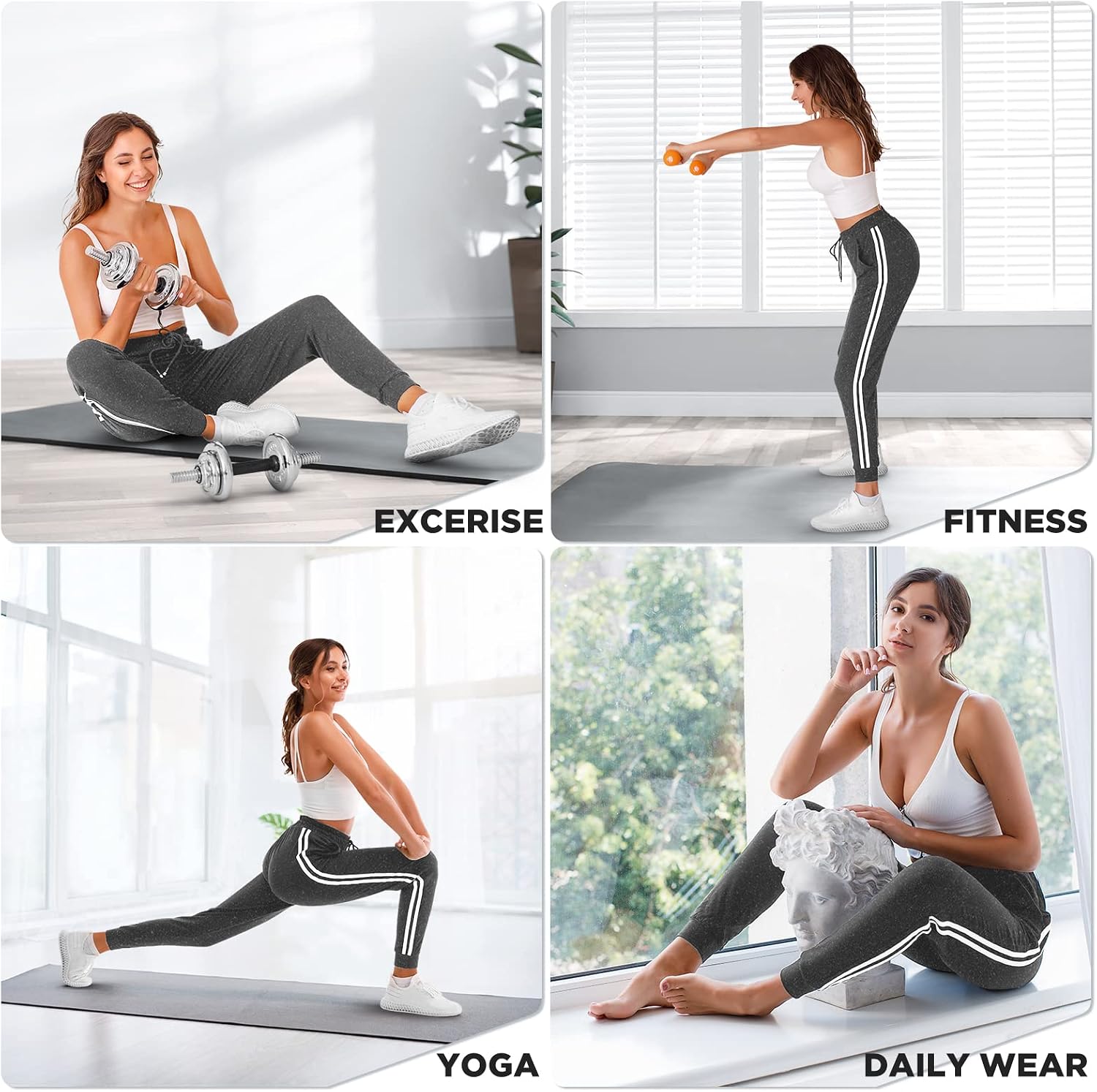 Thumbnail 1 de Women’s running jogger sweatpants