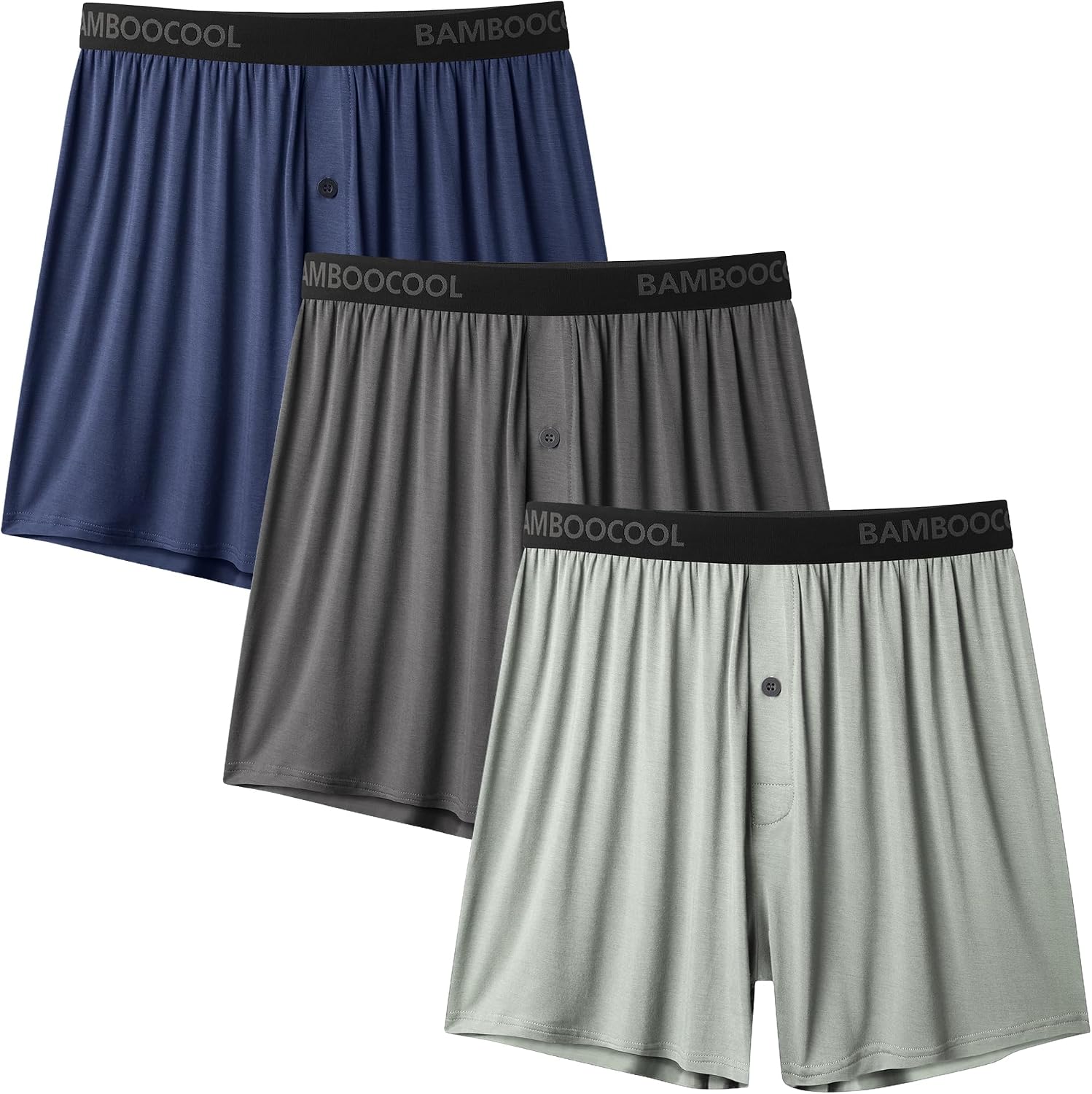 Detalle de BAMBOO COOL Boxer Shorts 3 Pack 🩲