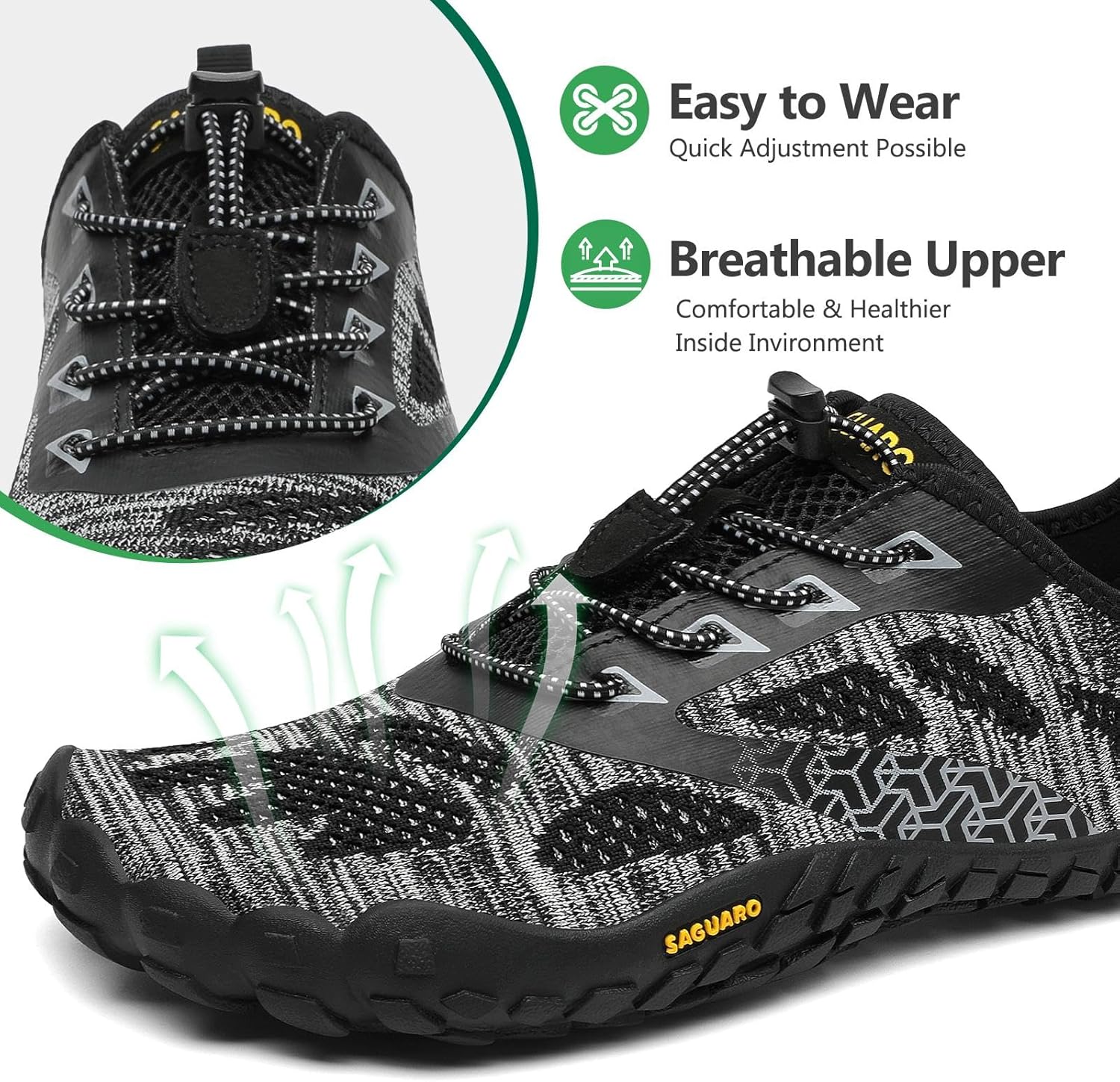 Thumbnail 2 de SAGUARO Barfußschuhe Outdoor für 36–48