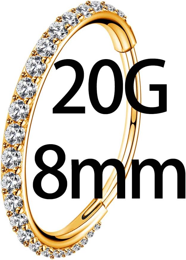 Thumbnail 5 de OUFER 18G Boucle nez Hoop 6–12 mm 316L