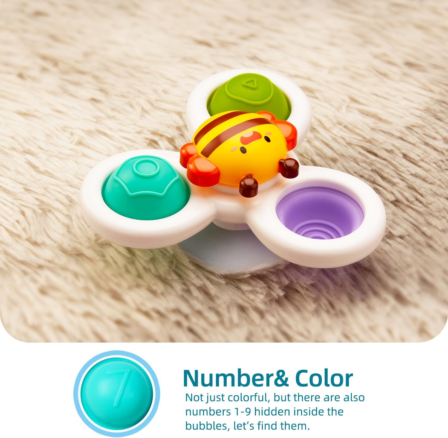 Detalle de LiKee Strong Suction Cup Fidget 10+ months