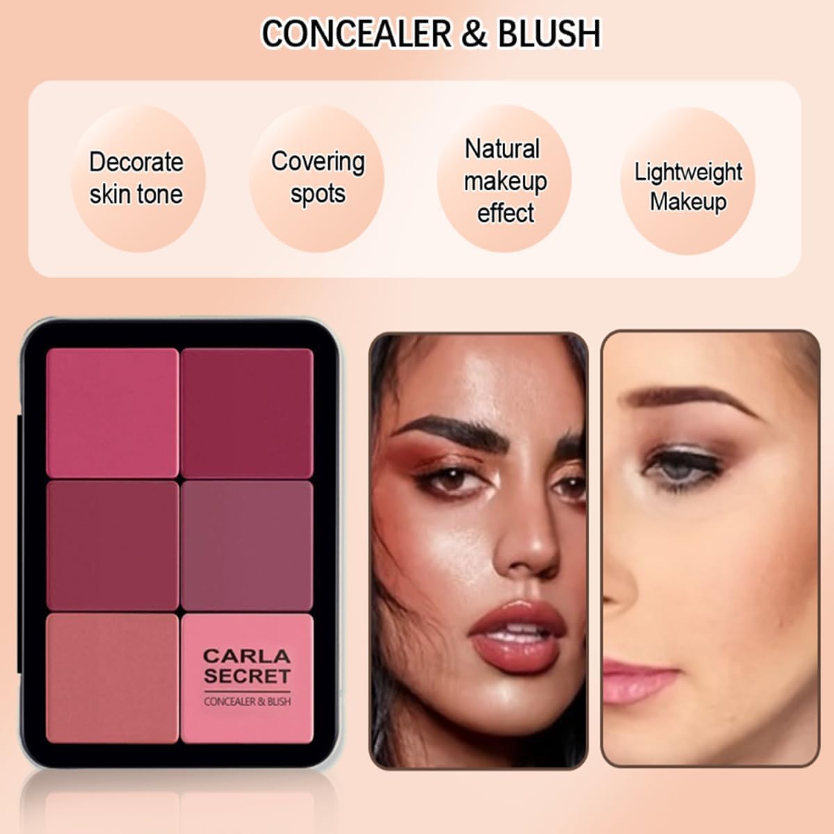 Thumbnail 4 de 12 Farben Concealer-Rouge Palette #02