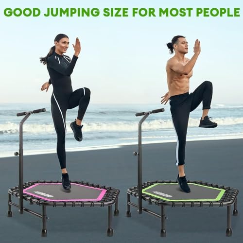 Thumbnail 6 de ONETWOFIT Trampolín de Fitness 107/114cm con Rebote Bungee 🏃♀
