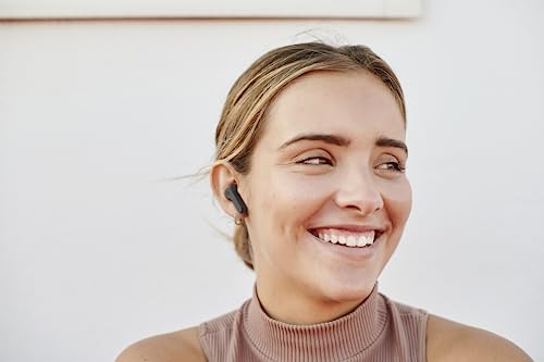 Detalle de JBL Wave Beam: Écouteurs intra-auriculaires sans fil, IP54/IPX2, 32 h d’autonomie, Noir