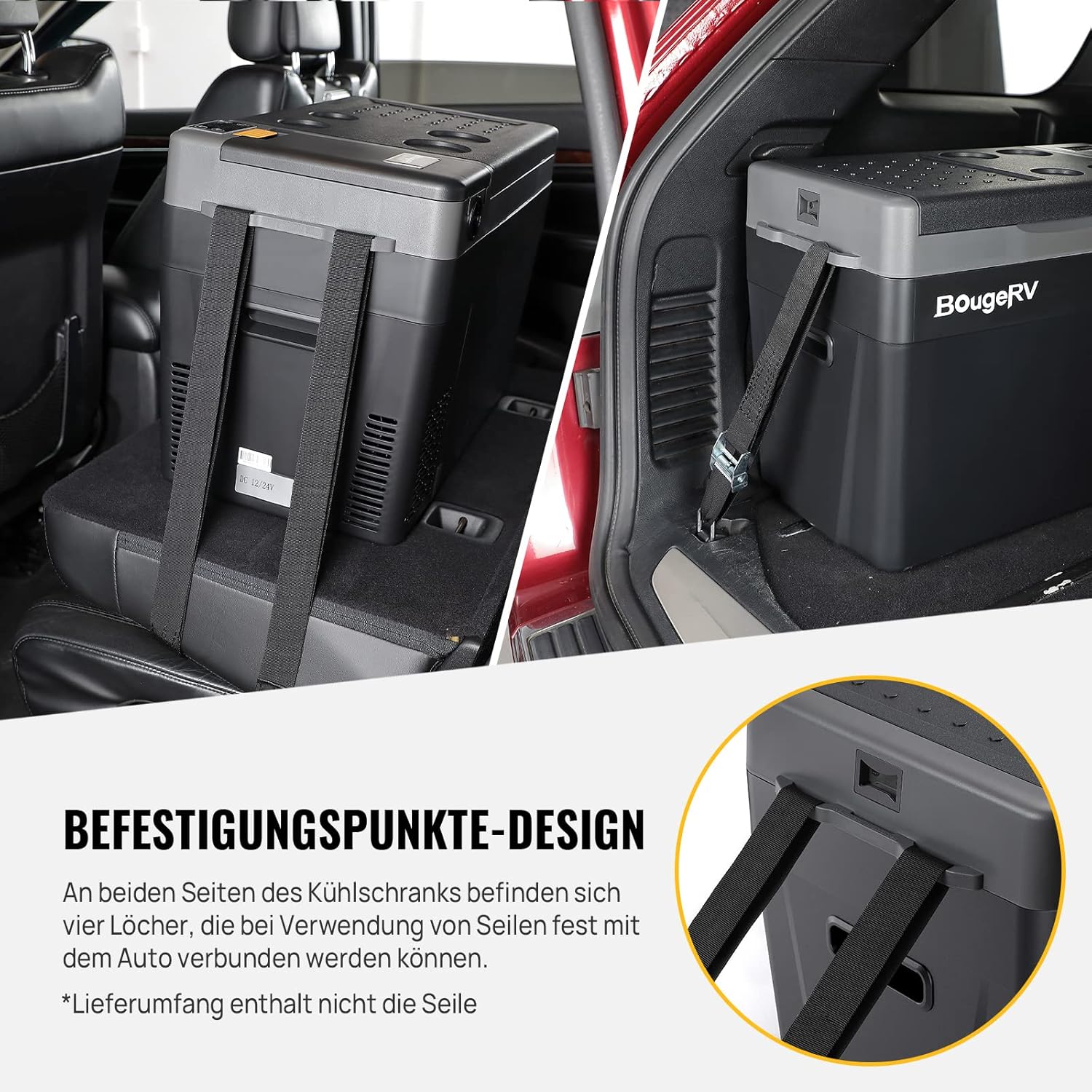 Thumbnail 5 de BougeRV CRPRO Kompressor Kühlbox 12V (12/24V DC & 110–240V AC), 29 Liter, -22 bis 10 °C
