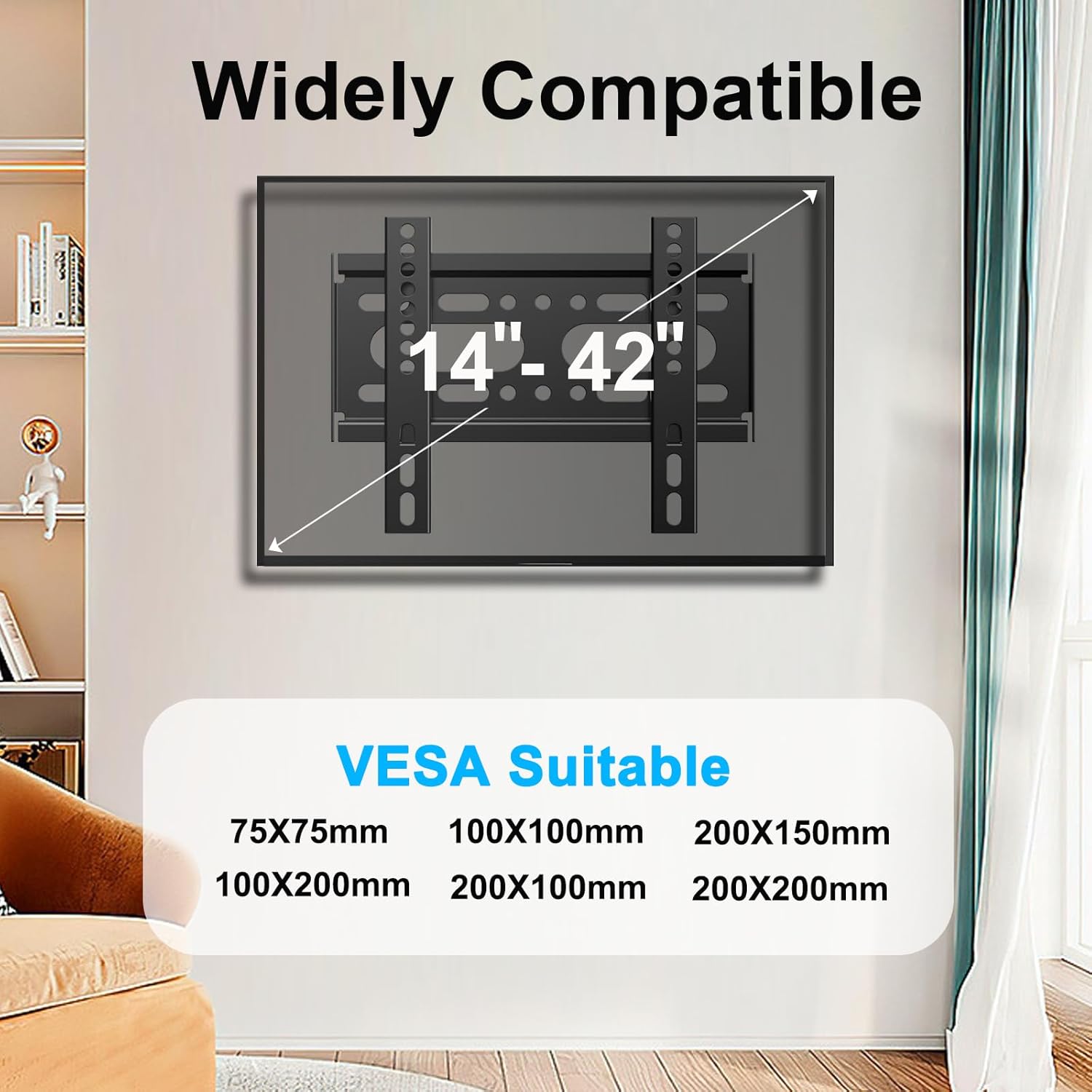 Detalle 2 de JXMTSPW Fixed TV Wall Bracket 25kg