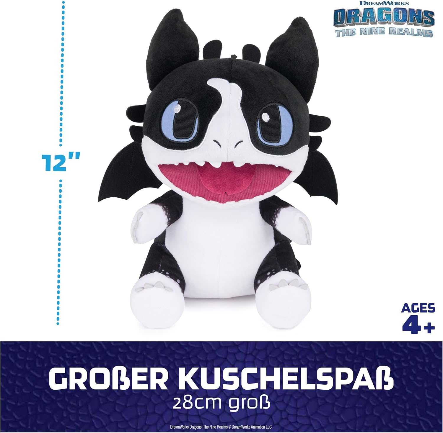 Detalle 2 de How To Train Your Dragon 6064862 Thunder Plush with Plasma Beam Function