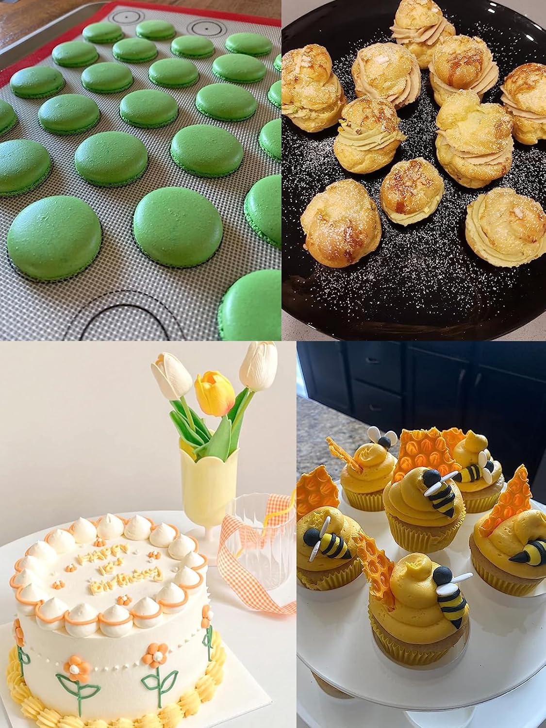 Thumbnail 2 de Large Round Piping Tip Set – #12, R18L, R16L, 3A, 2A, 1A Round Nozzles for Macarons, Cake, Cookies