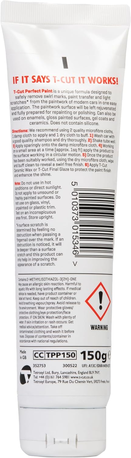 Thumbnail 1 de T-Cut Perfect Paint Scratch Remover 150 g: lucidante per graffi e segni sulle nuove vernici