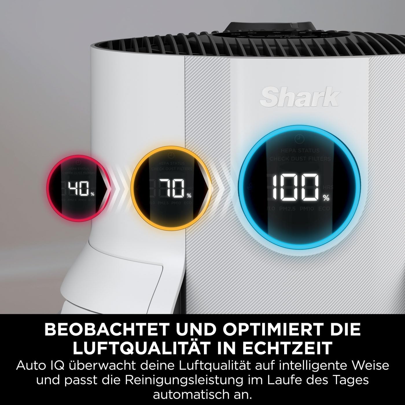 Detalle de Shark NeverChange Luftreiniger HEPA HP150 60 m²