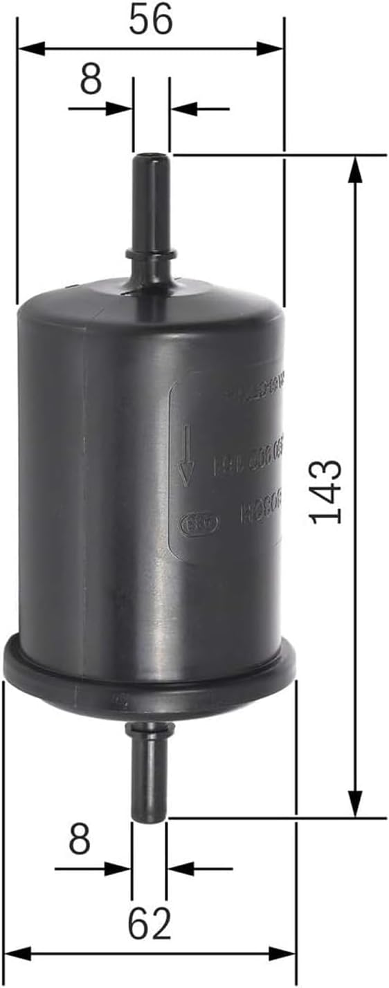 Thumbnail 1 de Bosch F2161 filtre à carburant essence pour injection (sépare les particules) – Ø 62