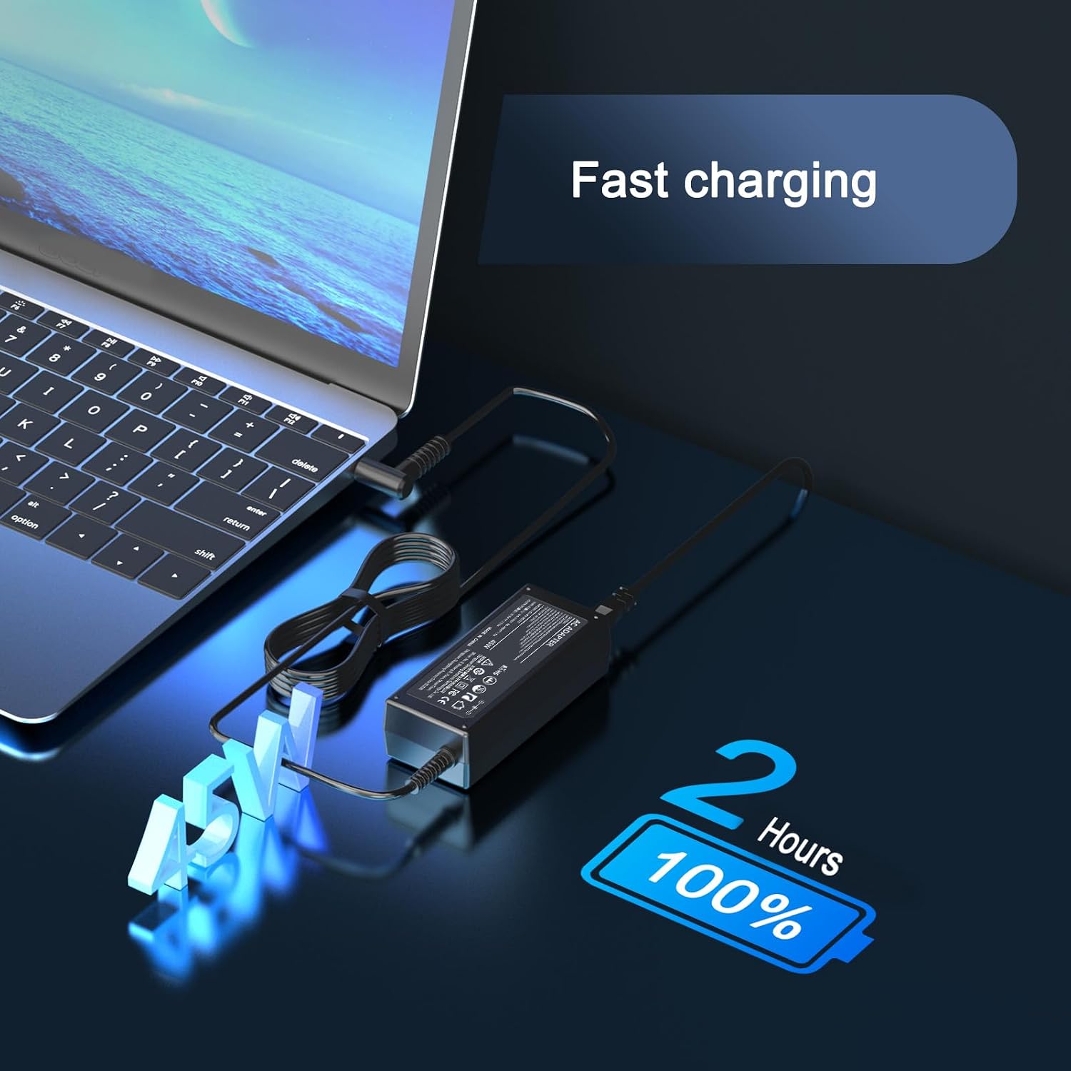 Thumbnail 5 de shefor 45W laptop charger for HP
