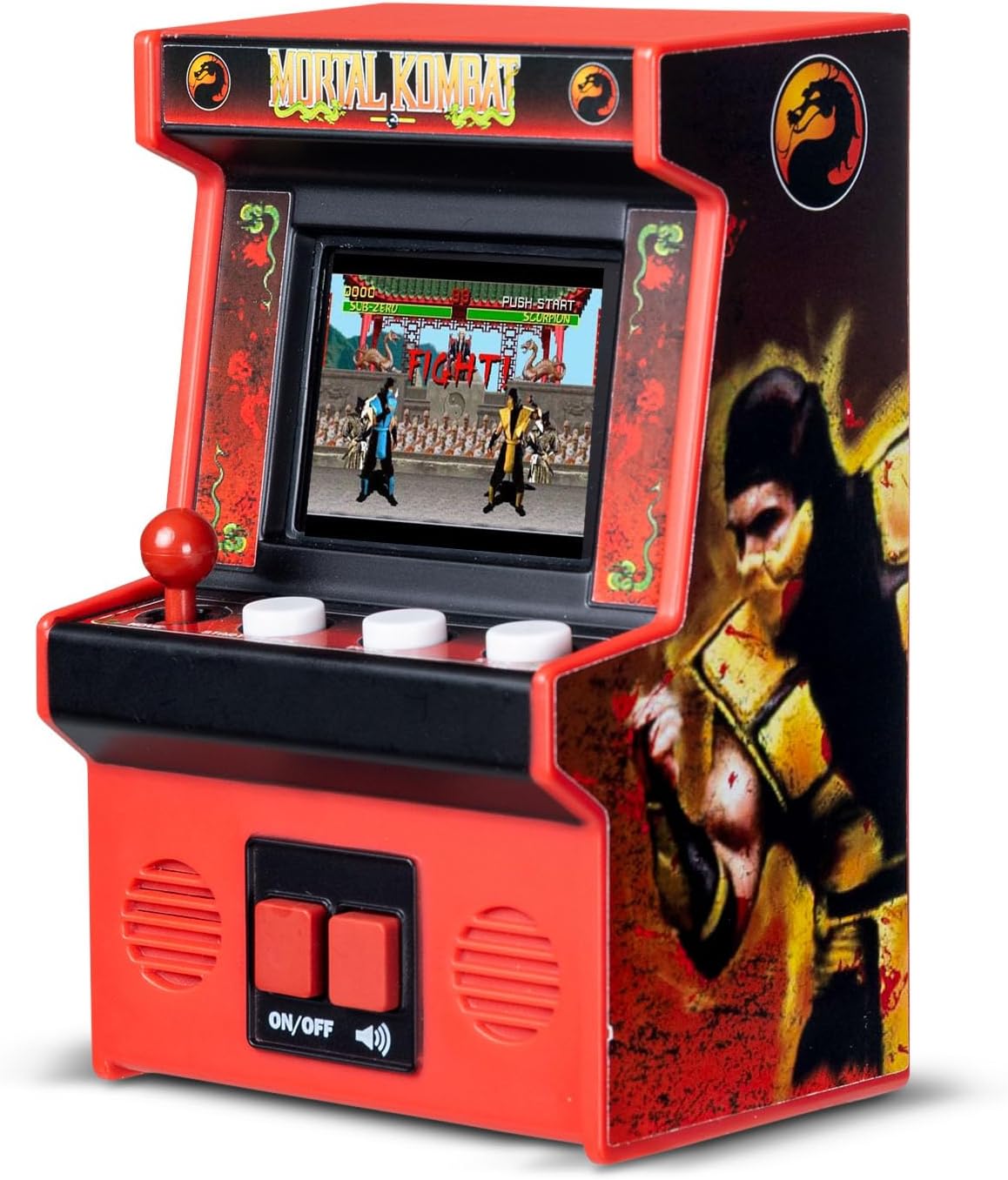 Detalle de Basic Fun Arcade Classics - Console da Tavolo Retrò con Schermo TFT