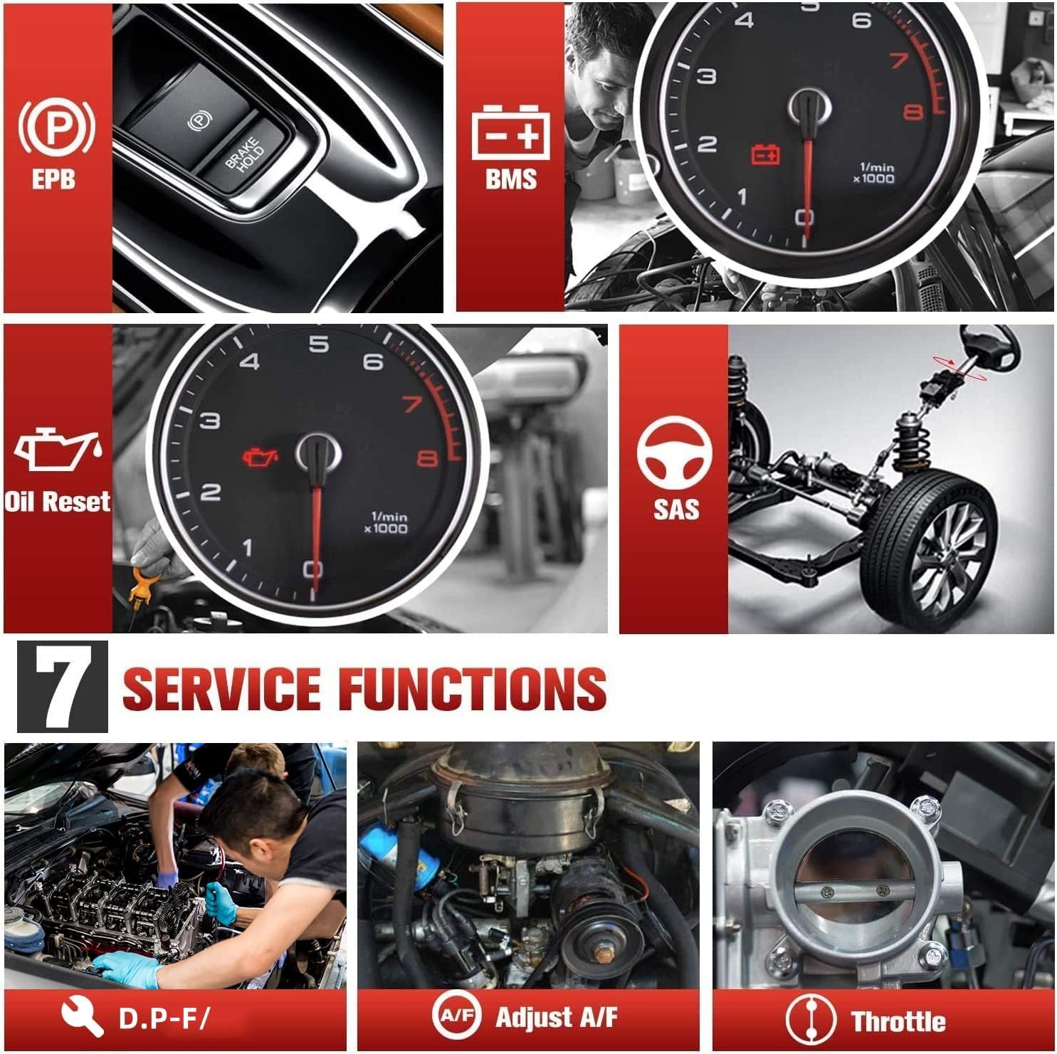 Thumbnail 2 de Autel OBD2 scanner MD806