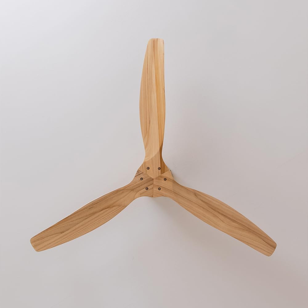 Detalle de Cecotec EnergySilence Aero 5270 Ventilatore da soffitto Black&WhiteWood con timer fino a 8 ore e telecomando