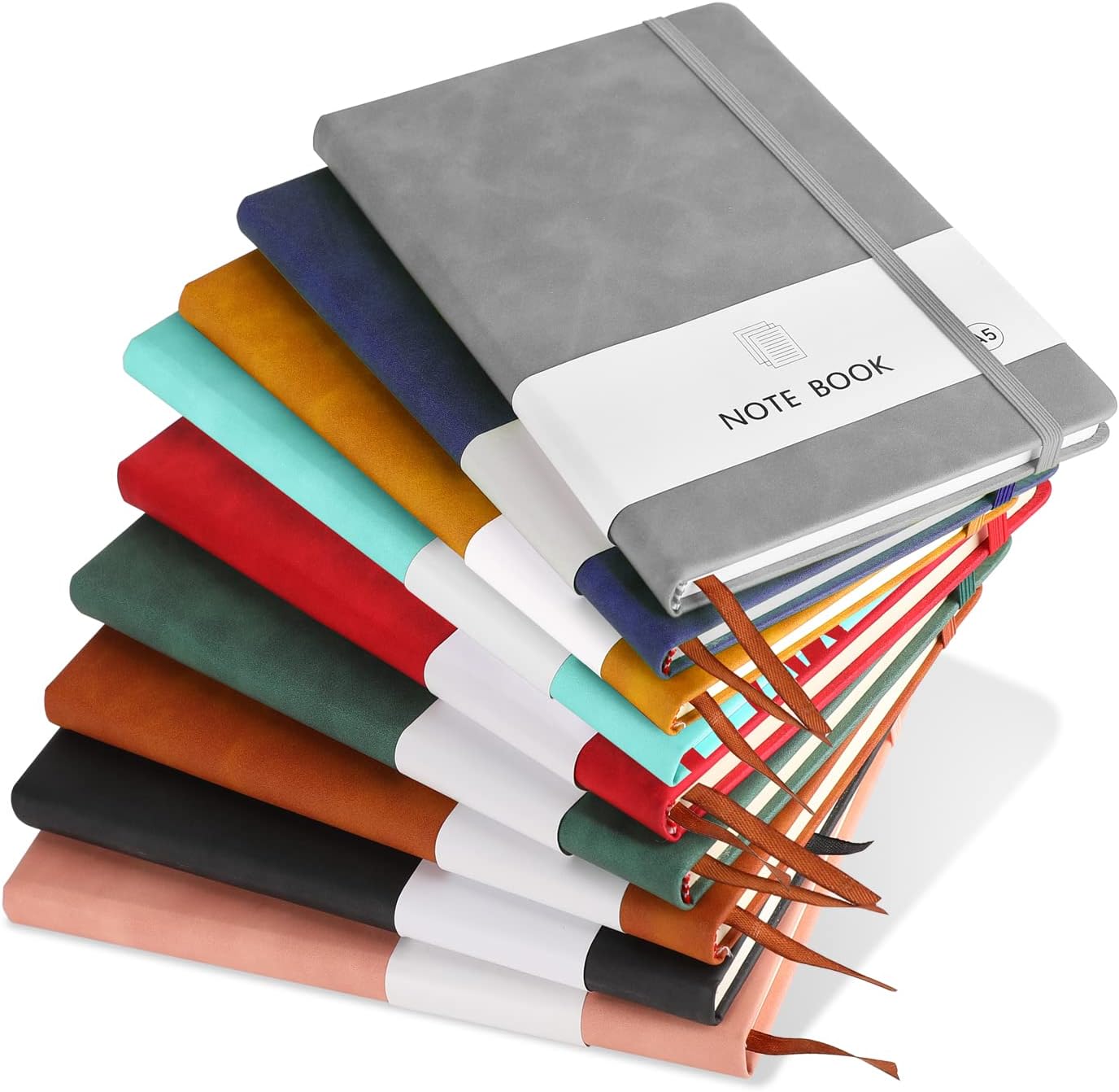 Thumbnail 6 de A5 Notebook 2 Pack — 200 pages, hardback