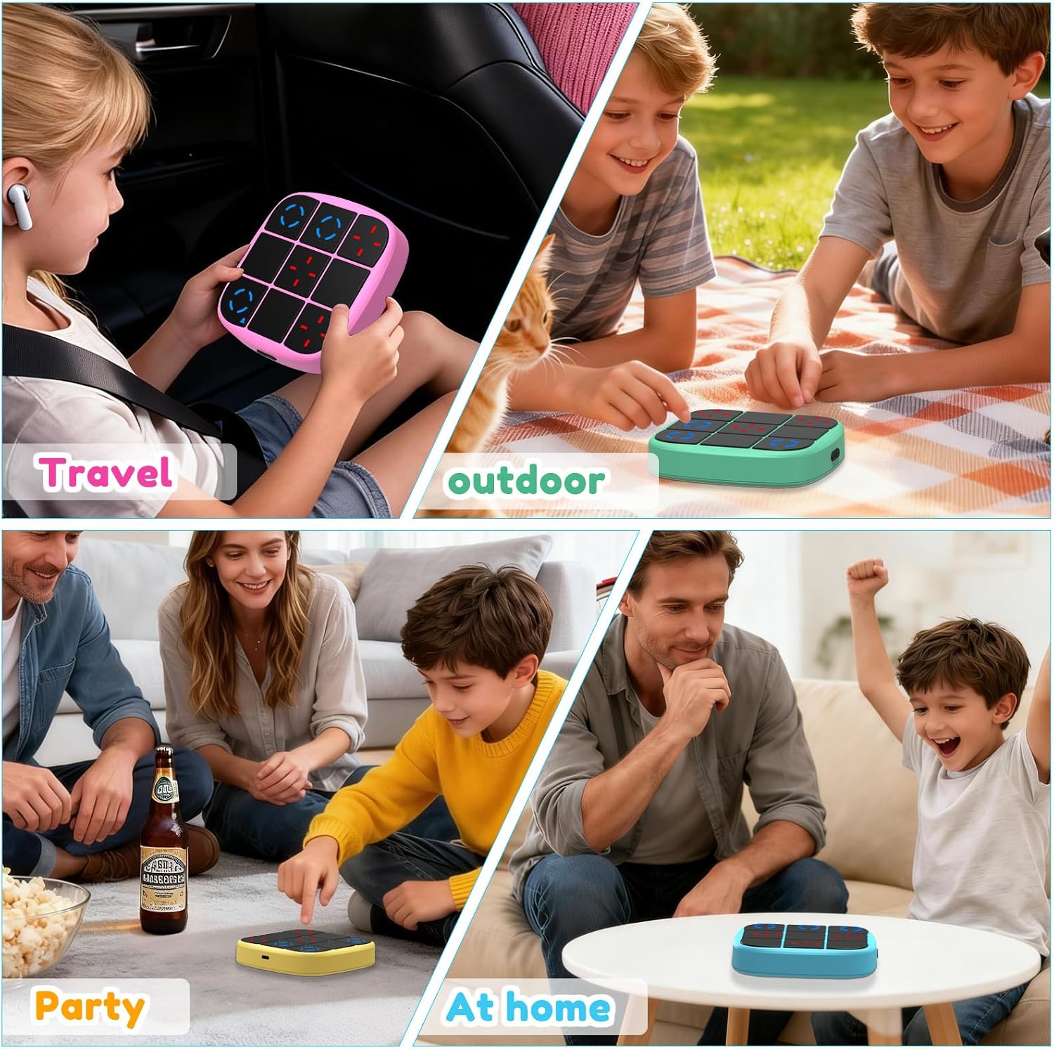 Thumbnail 5 de KOQQQ Handheld Game Console, 4-in-1