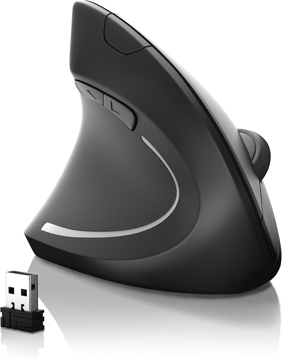 Detalle 2 de CSL optische Wireless Maus vertikal Linkshänder