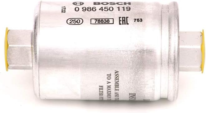 Detalle 2 de Bosch F0119 Filtre à carburant Essence – Séparation des particules et protection du système d'injection