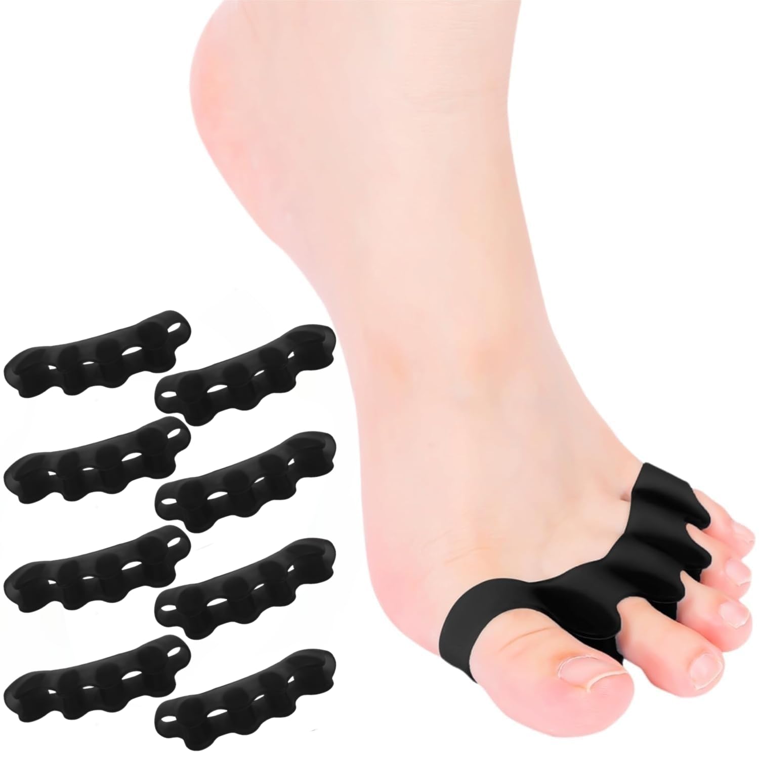 Thumbnail 6 de HLOES 2PCS Toe Spacers for Foot Pain Relief