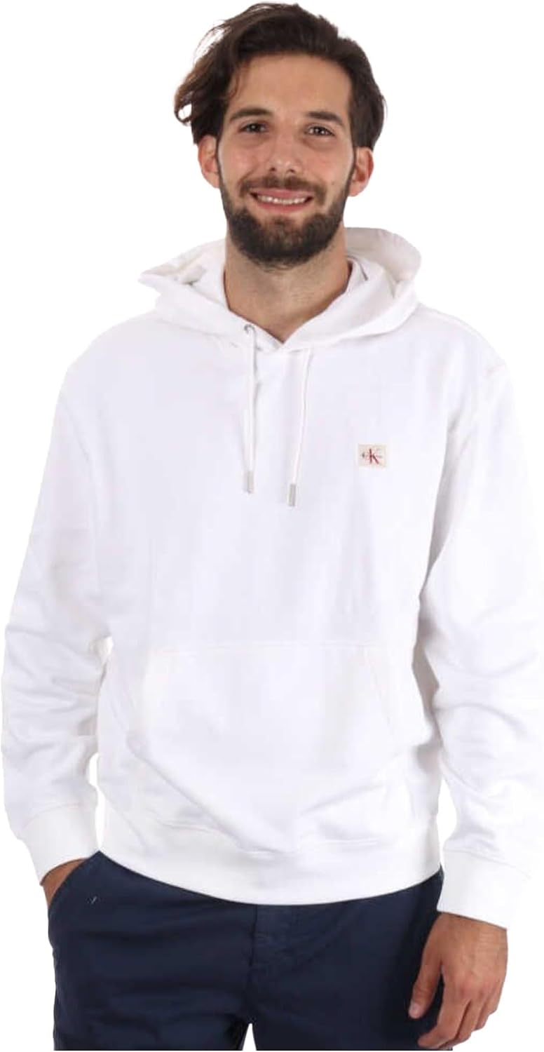Detalle 1 de Calvin Klein Felpa Terry Uomo con cappuccio