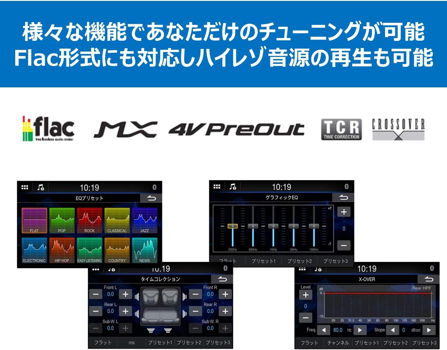 Detalle 2 de アルパイン DAF9 9型フローティングディスプレイオーディオ 1DIN・Apple CarPlay/Android Auto対応