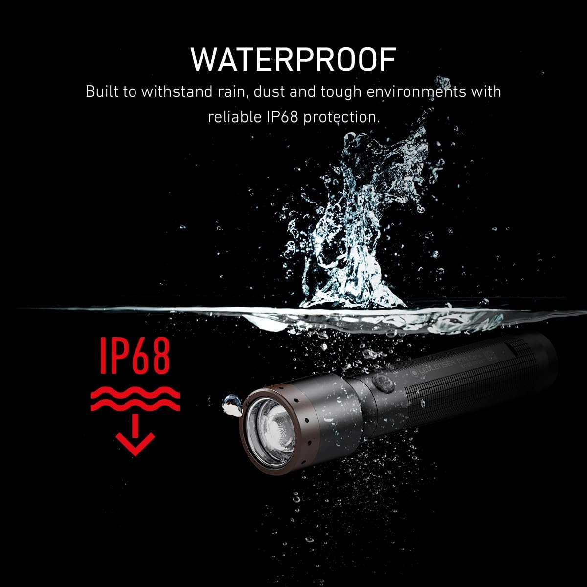 Detalle de Ledlenser P7R Core (2020) — Rechargeable 1400 Lumens Torch with Magnetic Charge