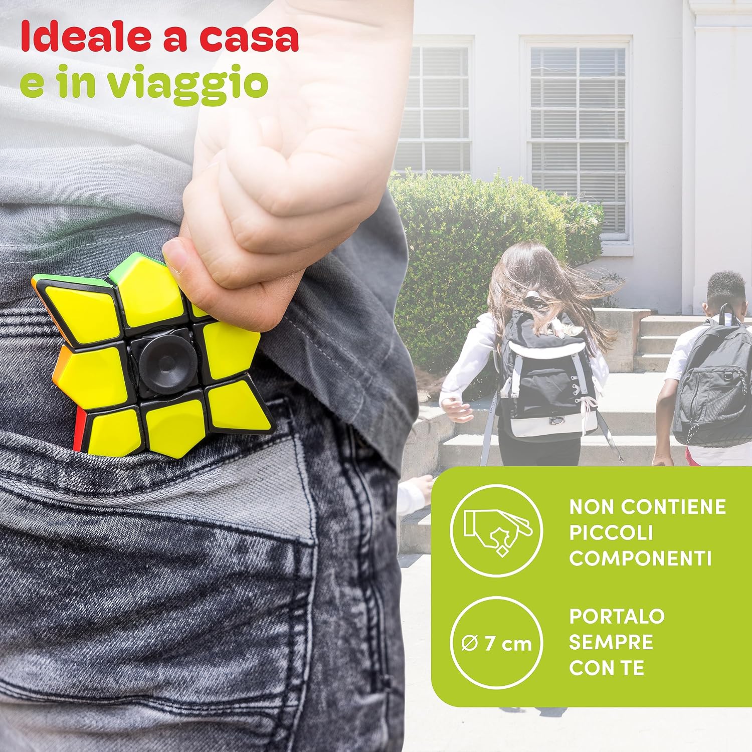 Detalle 2 de CUBIDI Fidget Spinner Star 3x3x1 🧩