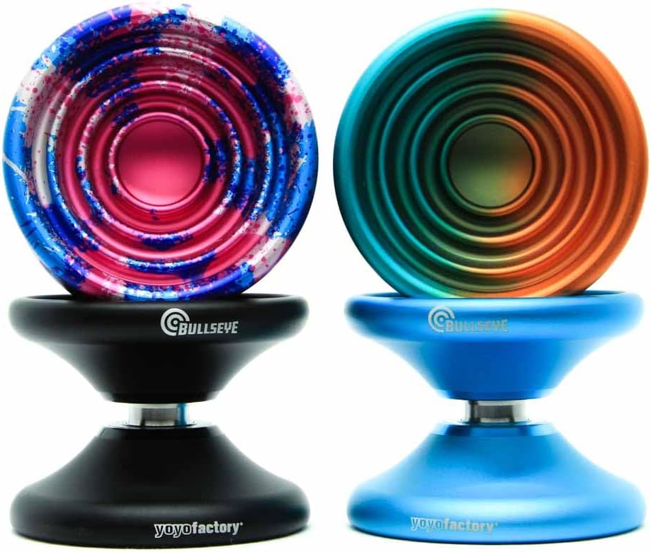 Thumbnail 4 de YOYO FACTORY Bullseye NOIR – aluminiowe jojo do fingerspinów i trików horyzontalnych